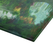 幻想的:大理石のカッティングボードの女性 カッティングボード (角)