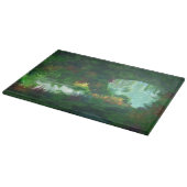 幻想的:大理石のカッティングボードの女性 カッティングボード (角)