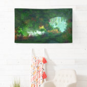 幻想的:大理石のバナーの女性 横断幕 (インサイチュ)