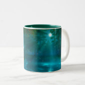 幻想的：妖精の宮殿のマグへ ツートーンマグカップ (正面右)