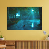 幻想的：妖精の宮殿キャンバスプリントへ キャンバスプリント (インサイチュ (リビング))