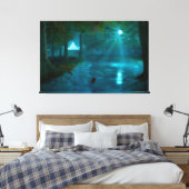 幻想的：妖精の宮殿キャンバスプリントへ キャンバスプリント (インサイチュ (寝室))