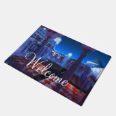 幻想的：宮殿の中庭Doormat ドアマット (アングル)