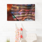 幻想的:宮殿の図書館のバナー 横断幕 (インサイチュ)