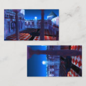 幻想的:宮殿ブックマークの中庭 名刺 (正面/裏面)