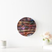 幻想的：宮殿ライブラリ時計 ラウンド壁時計 (ホーム)