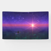 幻想的：海の旗 横断幕 (横)