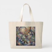 幻想芸術トートバッグ - 驚異 ラージトートバッグ (裏面)
