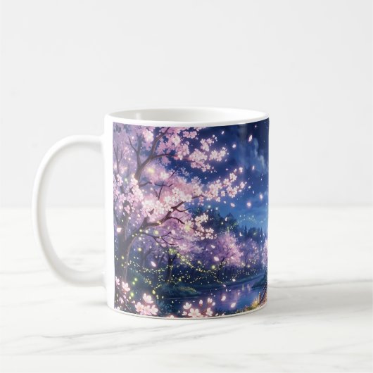 幻想都市と城 コーヒーマグカップ (左)