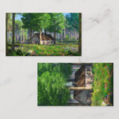 幻想:フォレストコテージのしおり 名刺 (正面/裏面)