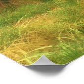 幻想:ブナの木のポスターの下 ポスター (角)