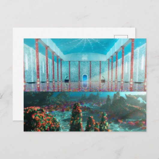 幻想：妖精のバスはがきき ポストカード (正面/裏面)