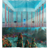 幻想：妖精のバスシャワーカーテン シャワーカーテン (正面)