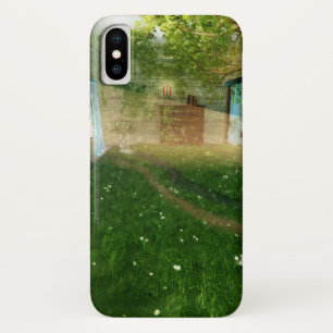 幻想:妖精の土地にiPhoneケースに iPhone X ケース