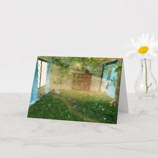 幻想：妖精の土地のカードに カード (小さな植物)