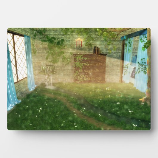 幻想：妖精の土地のプラークに フォトプラーク (正面)