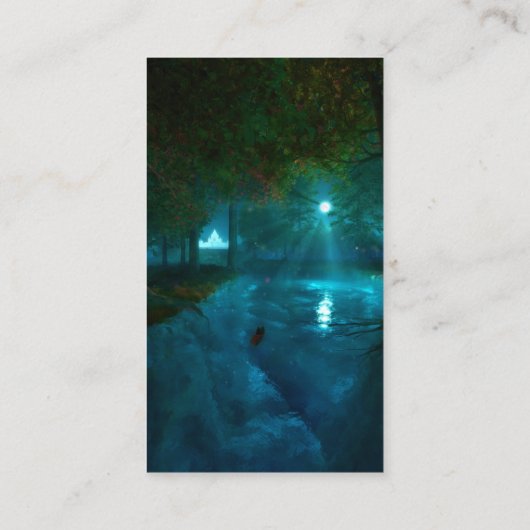 幻想:妖精の宮殿のしおり 名刺 (裏面)