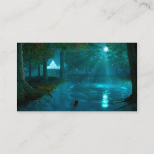 幻想:妖精の宮殿のしおり 名刺 (正面)