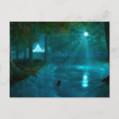 幻想:妖精の宮殿のはがきに ポストカード (正面)