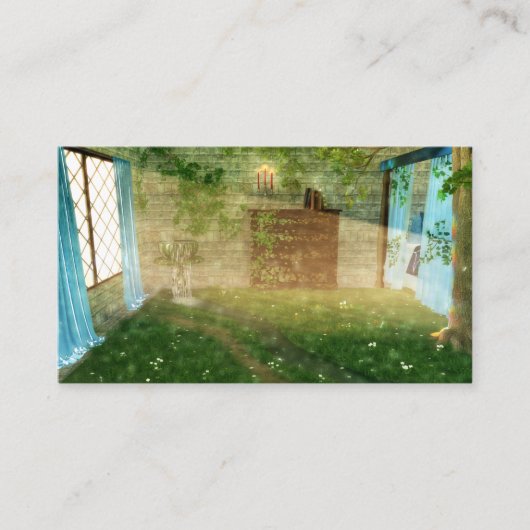 幻想:Feary Landのしおりに 名刺 (正面)