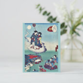 幻想by宇田川国貞浮世絵 ポストカード (スタンド正面)