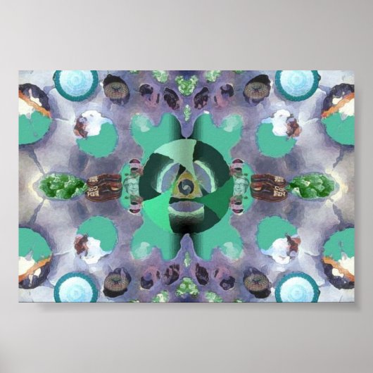 幻視の間のハエの目 ポスター (正面)