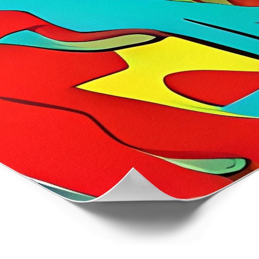 幻覚を無料で – Ken Gage Art ポスター (角)