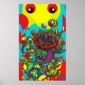 幻覚を無料で – Ken Gage Art ポスター (正面)