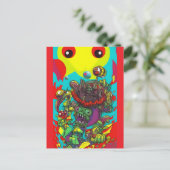 幻覚を無料で – Ken Gage Art ポストカード (スタンド正面)