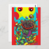 幻覚を無料で – Ken Gage Art ポストカード (正面/裏面)