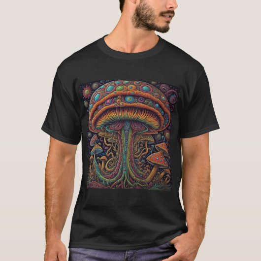 幻覚キノコ Tシャツ (正面)