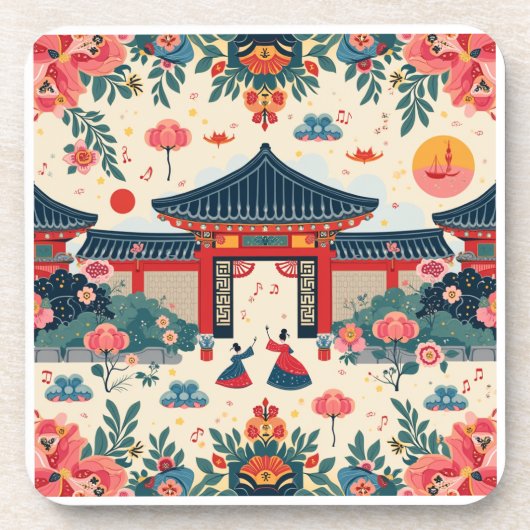 幻龍夢コレクションNo1.ハードプラスチックコースター コースター (正面)