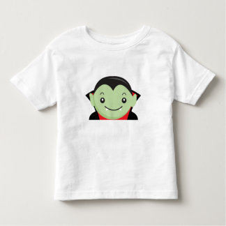 幼い子供の吸血鬼のハロウィンのマンガのキャラクタ トドラーTシャツ