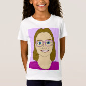 幼い少女 Tシャツ (正面)