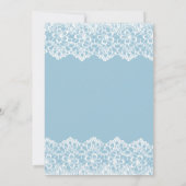 幼い王子が道を進んでいる 招待状 (裏面)