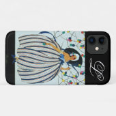 幼お洒落女の子モノグラム/美しいファッション Case-Mate iPhoneケース (裏面(横))