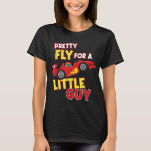 幼かわいらしい男の息子の弟の子供のために飛ぶ Tシャツ