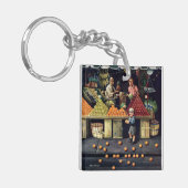 幼児およびオレンジ キーホルダー (正面左)