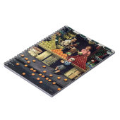 幼児およびオレンジ ノートブック (左側)