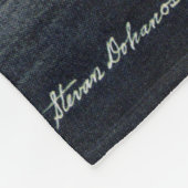 幼児およびオレンジ フリースブランケット (角)