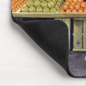 幼児およびオレンジ マウスパッド (コーナー)