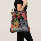 幼児ずっとバッグそれは美しいです今私は叫ばなければなりません トートバッグ (クローズアップ)