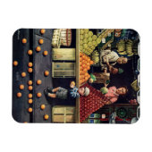 幼児とオレンジ マグネット (横)