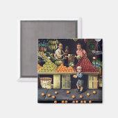 幼児とオレンジ マグネット (正面/裏面)