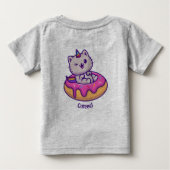 幼児とベビーTシャツ ベビーTシャツ (裏面)