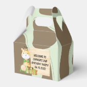 幼児のお気に入り箱かわいいキリン フェイバーボックス (裏面サイド)