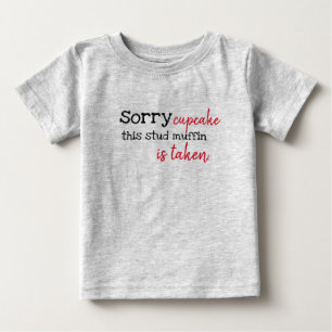 幼児のためのおもしろいなバレンタインデーのワイシャツ ベビーTシャツ