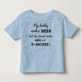 幼児のためのより少ないビール醸造所のワイシャツ トドラーTシャツ