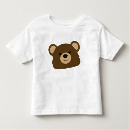 幼児のためのテディー・ベアのワイシャツ トドラーTシャツ