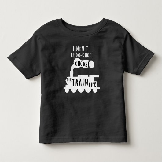 幼児のためのトレーニングTee - Dark Shirtデザイン トドラーTシャツ (正面)